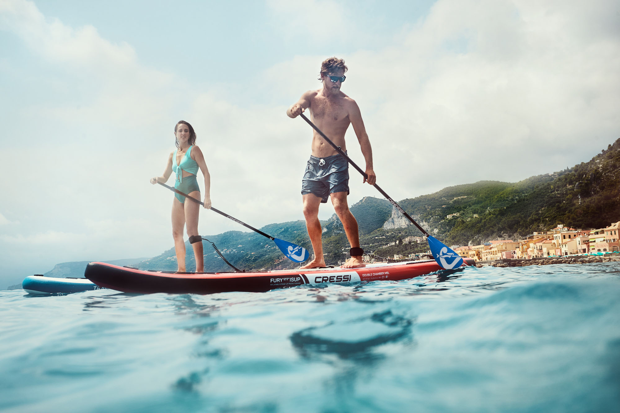 Cressi MOD5 SUP PADDLE BLACK/BLUE - Image 6