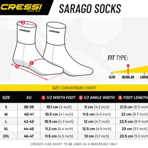 Cressi SARAGO SOCKS CAMOU BROWN 3mm XL