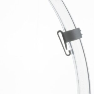 Cressi SEAL DRY SNORKEL CLEAR/AZURE