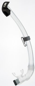 Cressi SEAL DRY SNORKEL CLEAR/BLACK