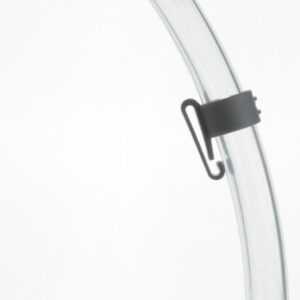 Cressi SEAL DRY SNORKEL CLEAR/BLACK