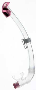 Cressi SEAL DRY SNORKEL CLEAR/PINK