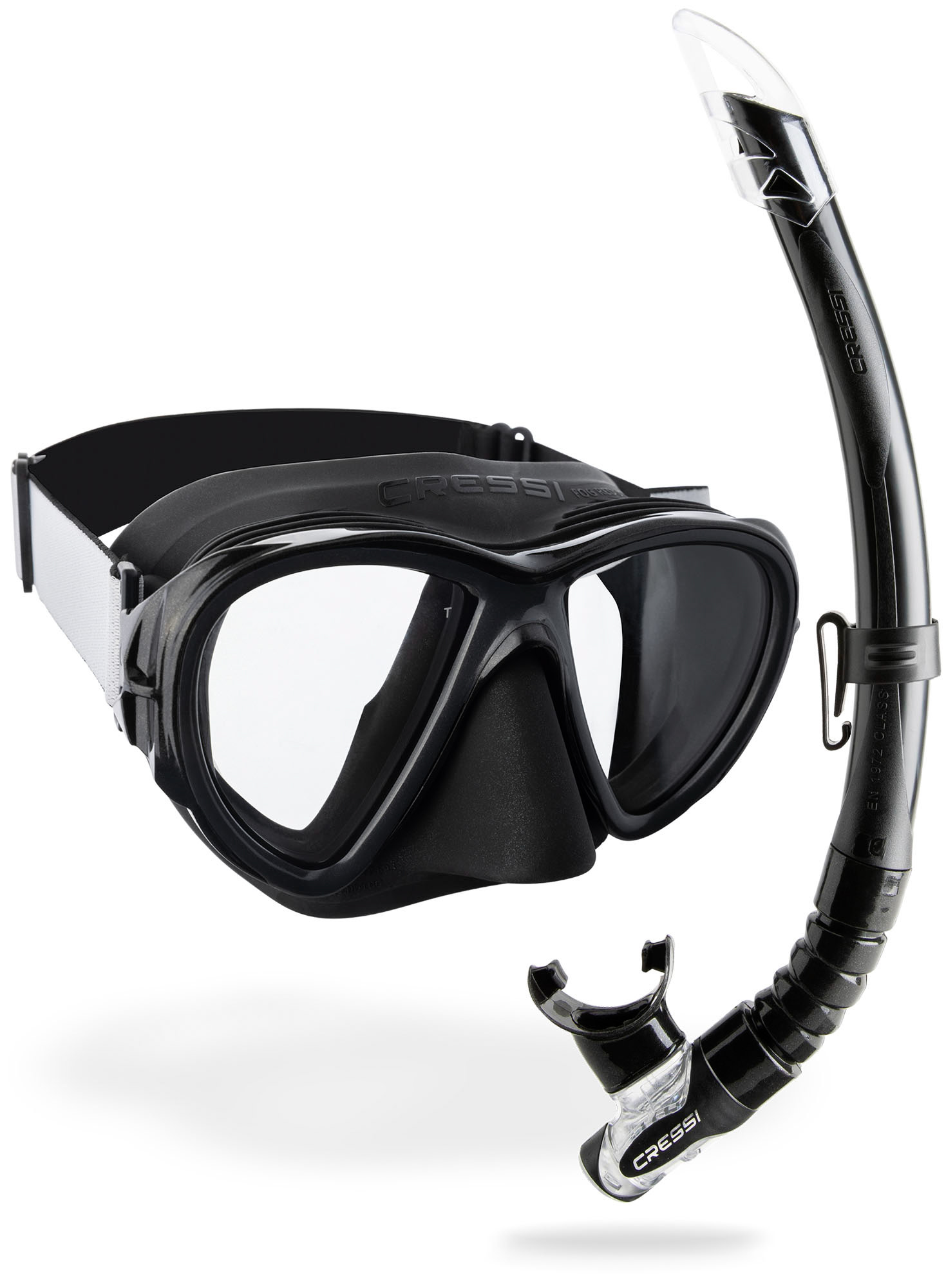 Cressi FIJI + GAMMA COMBO BLACK/BLACK