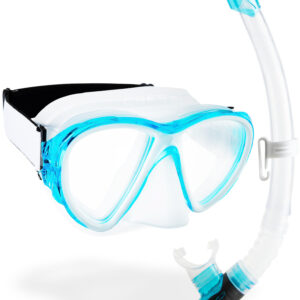 Cressi FIJI + GAMMA COMBO CLEAR/AQUAMARINE