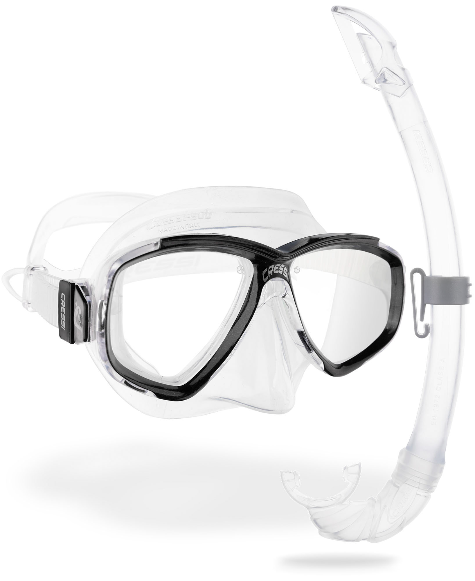 Cressi PERLA + MEXICO COMBO CLEAR/BLACK
