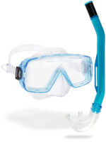 Cressi SIRENA + ISLAND 2.0 COMBO CLEAR/AQUAMARINE