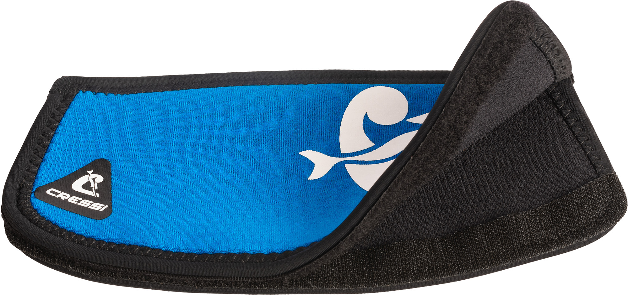 Cressi SIMPLY NEO MASK STRAP COVER - BLUE/WHITE - Image 2