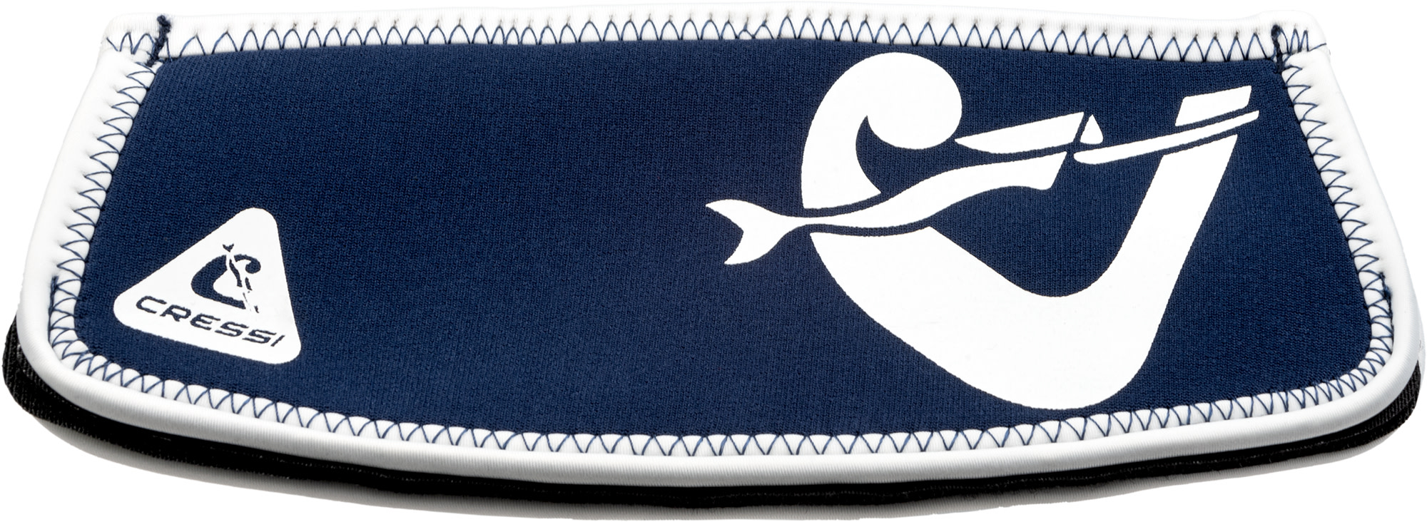Cressi SIMPLY NEO MASK STRAP COVER - BLUE NAVY/WHITE