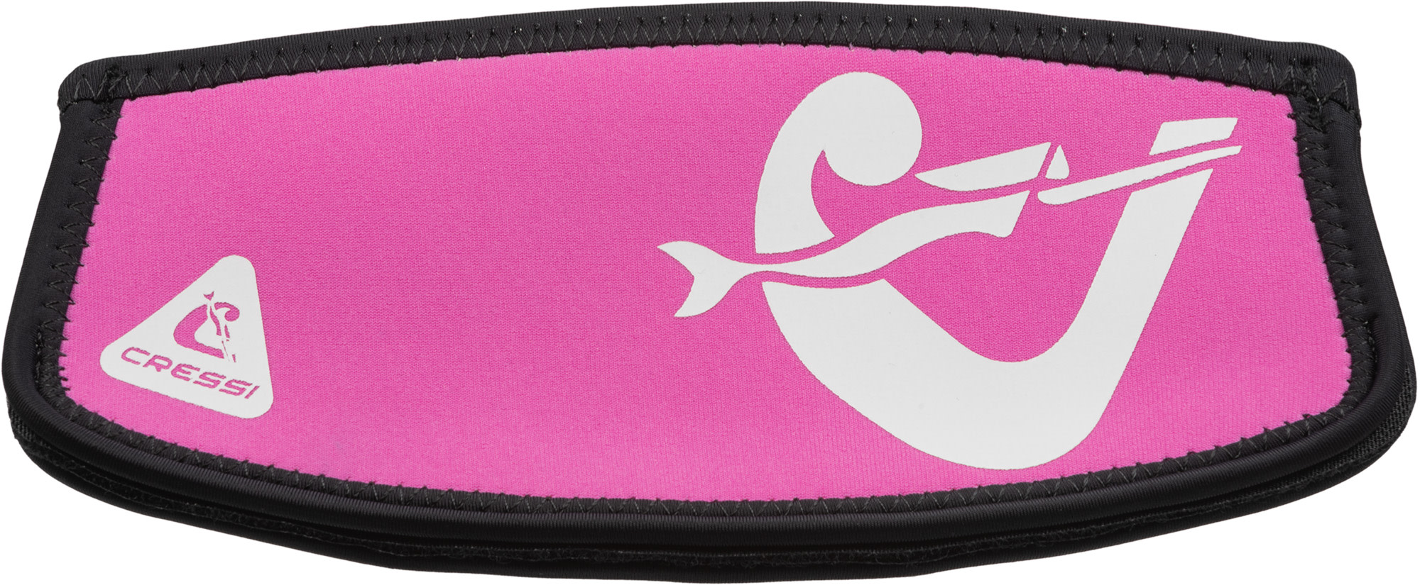 Cressi SIMPLY NEO MASK STRAP COVER - PINK/WHITE - Image 3