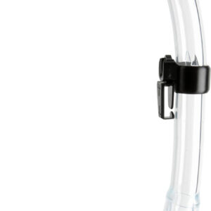 Cressi DRY SNORKEL CLEAR/LIGHT BLUE