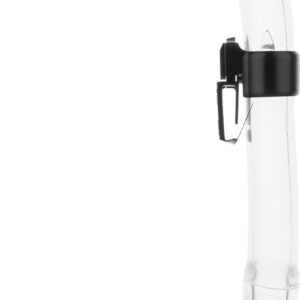 Cressi DRY SNORKEL CLEAR/SILVER