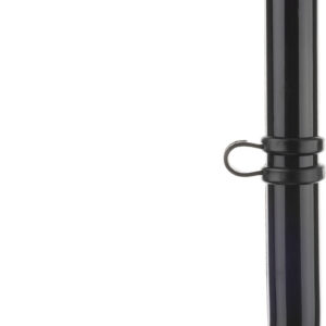 Cressi GRINGO SNORKEL SIL. BLACK/TUBE BLACK