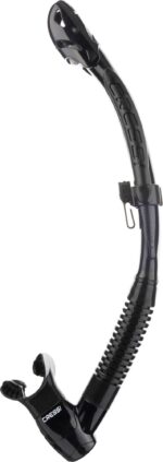 Cressi ITACA ULTRA DRY SNORKEL BLACK/BLACK