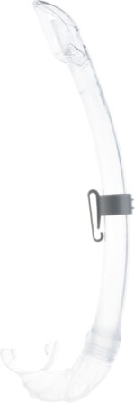 Cressi MEXICO SNORKEL SIL. CLEAR/TUBE CLEAR