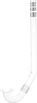 Cressi MINIGRINGO SNORKEL SIL. CLEAR/TUBE CLEAR