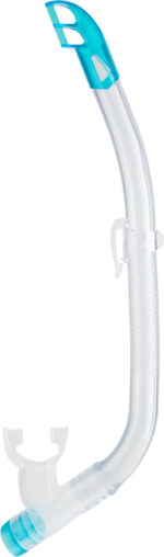 Cressi TOP SNORKEL CLEAR AQUAMARINE