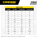 Cressi SONAR SHOES BLACK/YELLOW 36