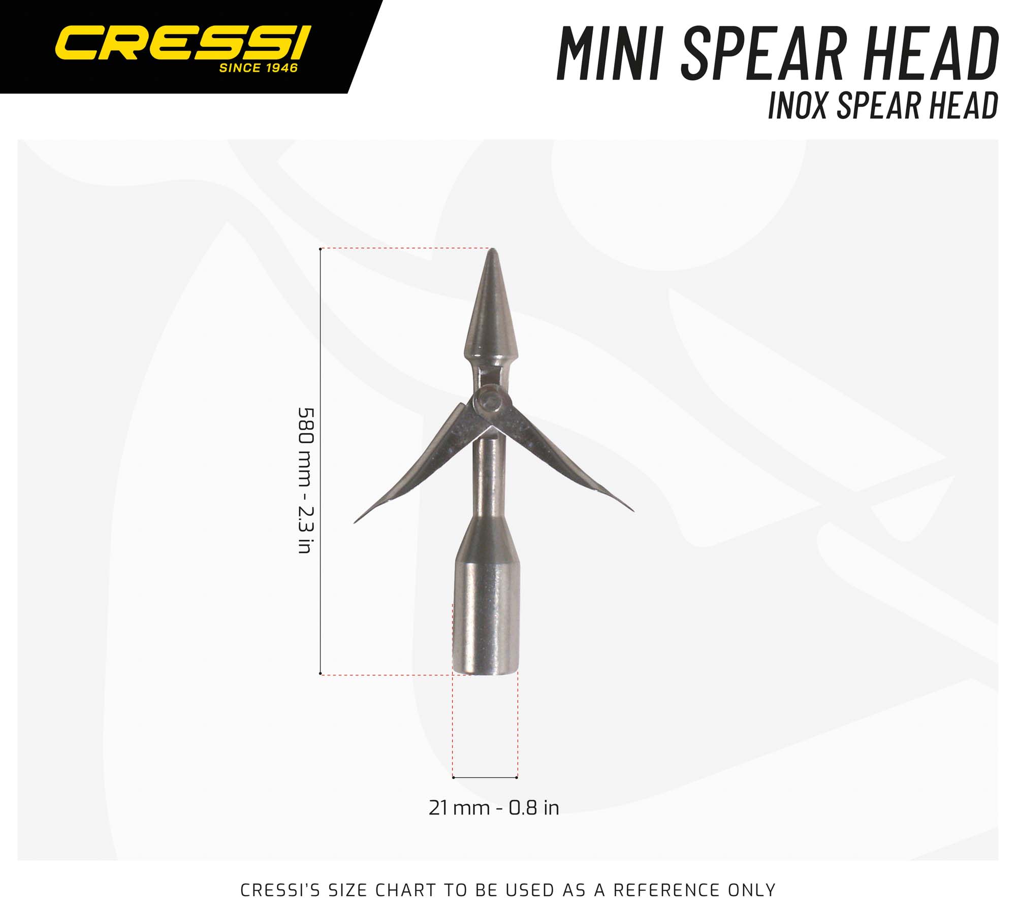 Cressi MINI SPEAR HEAD INOX - Image 3