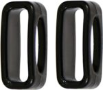 Cressi MASK STRAP LOOP SMALL BLACK (2pcs)
