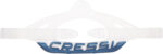 Cressi MASK STRAP PROFESSIONAL SERIE GROUP C CLEAR/BLUE METAL