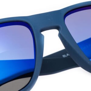 Cressi BLAZE SUNGLASSES MATT BLUE MIRRORED BLUE