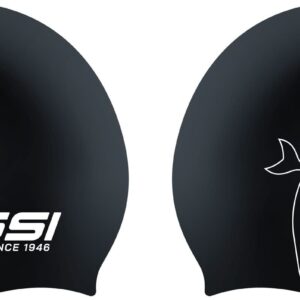 Cressi EDDIE SWIM CAP BLACK/WHITE