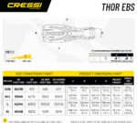 Cressi THOR EBS FINS RED XL