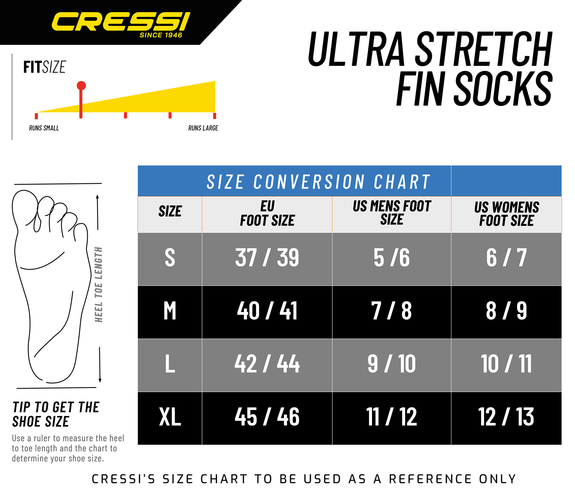 Cressi ULTRA STRETCH NEOPRENE SOCKS 1.5mm M - Image 3
