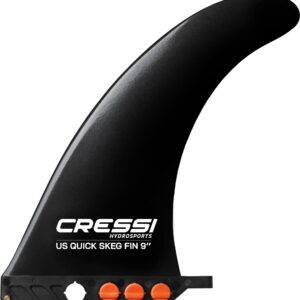 Cressi US QUICK SKEG FIN BLACK 9''