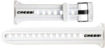Cressi WATCH STYLE COMPUTER SILICONE BAND WHITE/WHITE/BLACK