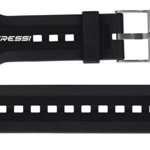 Cressi ROUND BIG SCREEN DIVE COMPUTER BAND BLACK/BLACK/WHITE