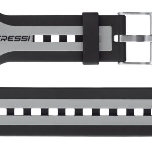 Cressi ROUND BIG SCREEN DIVE COMPUTER BAND BLACK/GREY/BLACK