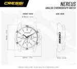 Cressi NEREUS WATCH BLACK/BLACK/BLACK