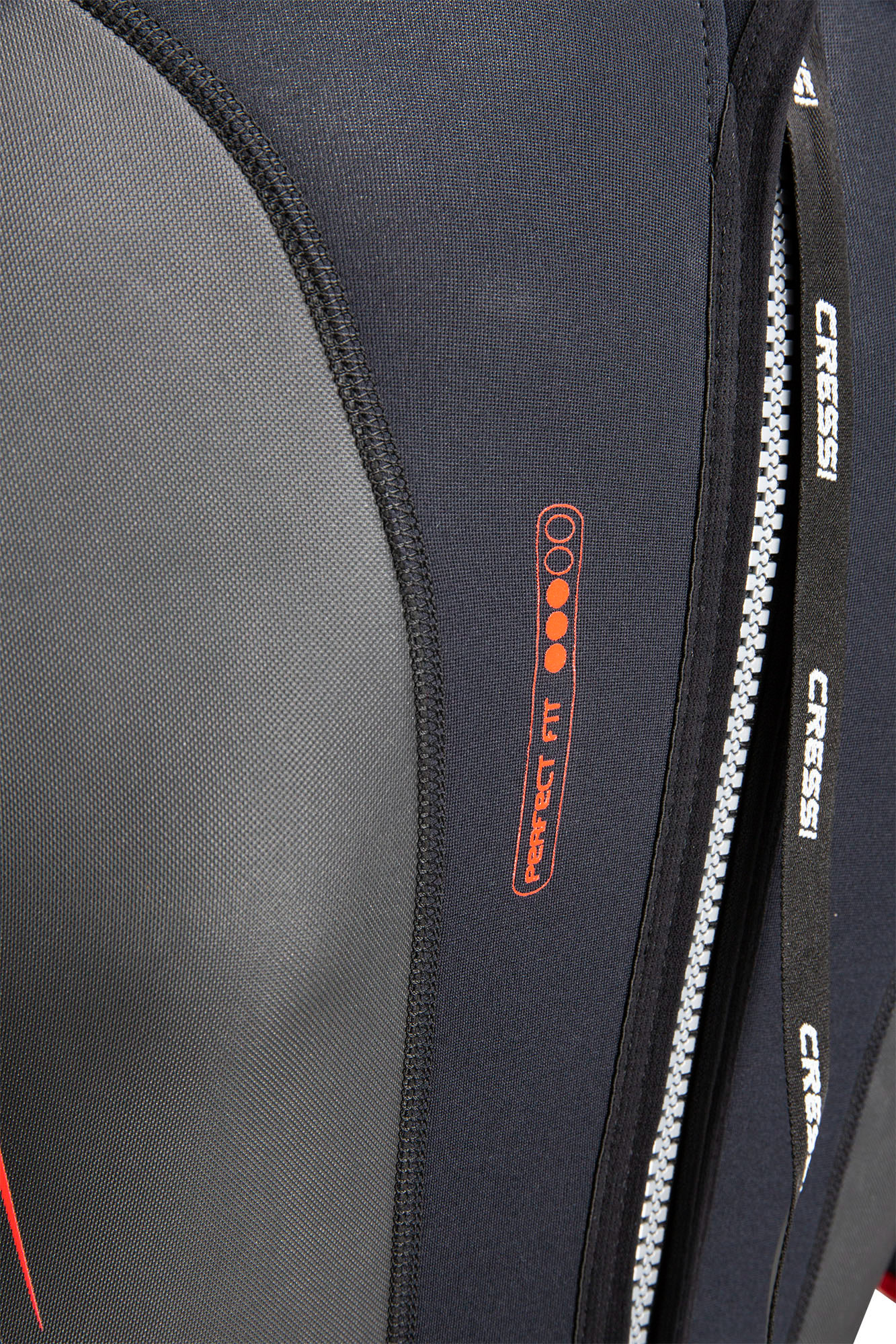 Cressi ALTUM MAN 3MM SHORTY WETSUIT BLACK/RED XL/5 - Image 12