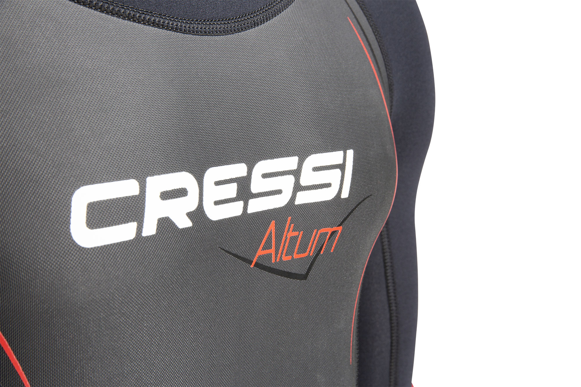 Cressi ALTUM MAN 3MM SHORTY WETSUIT BLACK/RED 2XL/6 - Image 3
