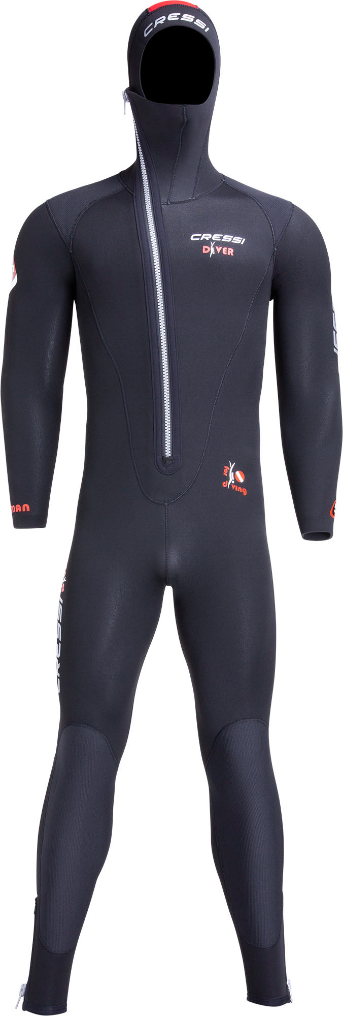 Cressi DIVER MAN MONOPIECE WETSUIT 5mm 3XL/7 - Image 3