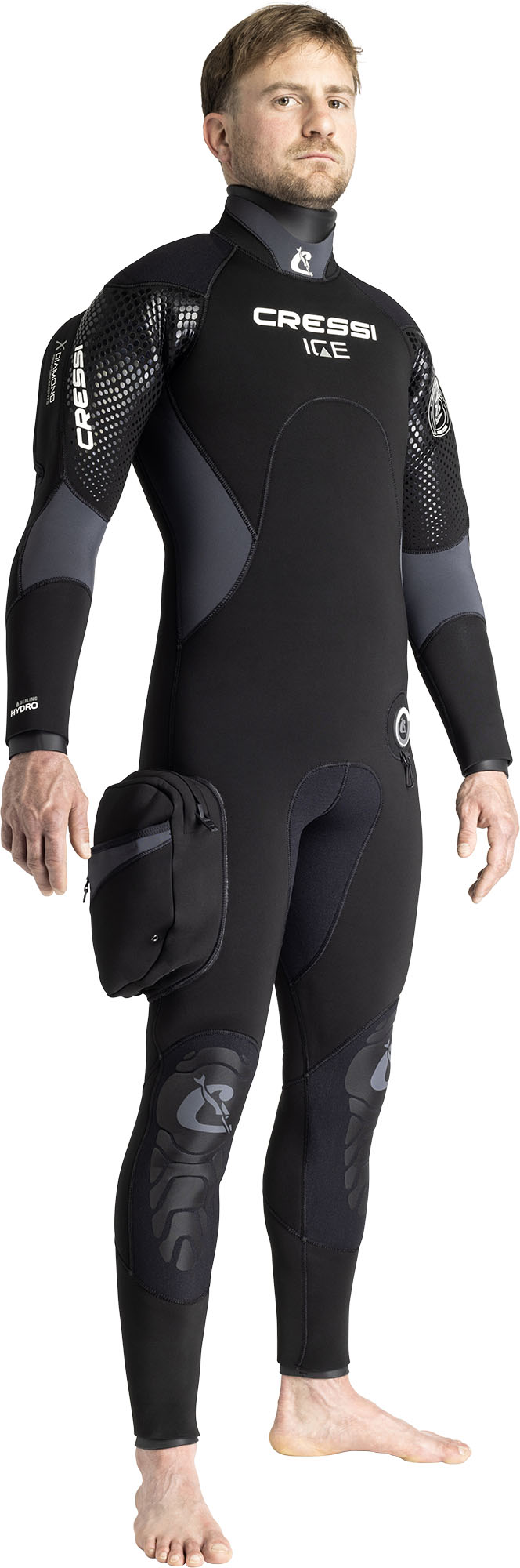 Cressi ICE MAN SEMI-DRY WETSUIT 7mm S/2