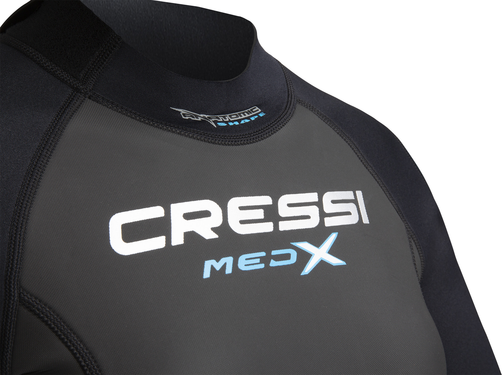 Cressi MED X LADY SHORTY WETSUIT BLACK/LIGHT BLUE/GREY 2.5mm 2XL/6 - Image 5