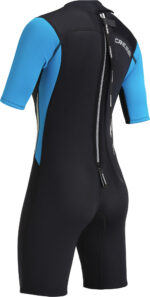 Cressi MED X LADY SHORTY WETSUIT BLACK/LIGHT BLUE/GREY 2.5mm 2XL/6