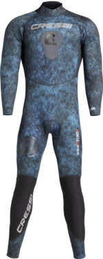 Cressi TOKUGAWA MAN MONOPIECE WETSUIT BLUE CAMO 3mm 2XL/6