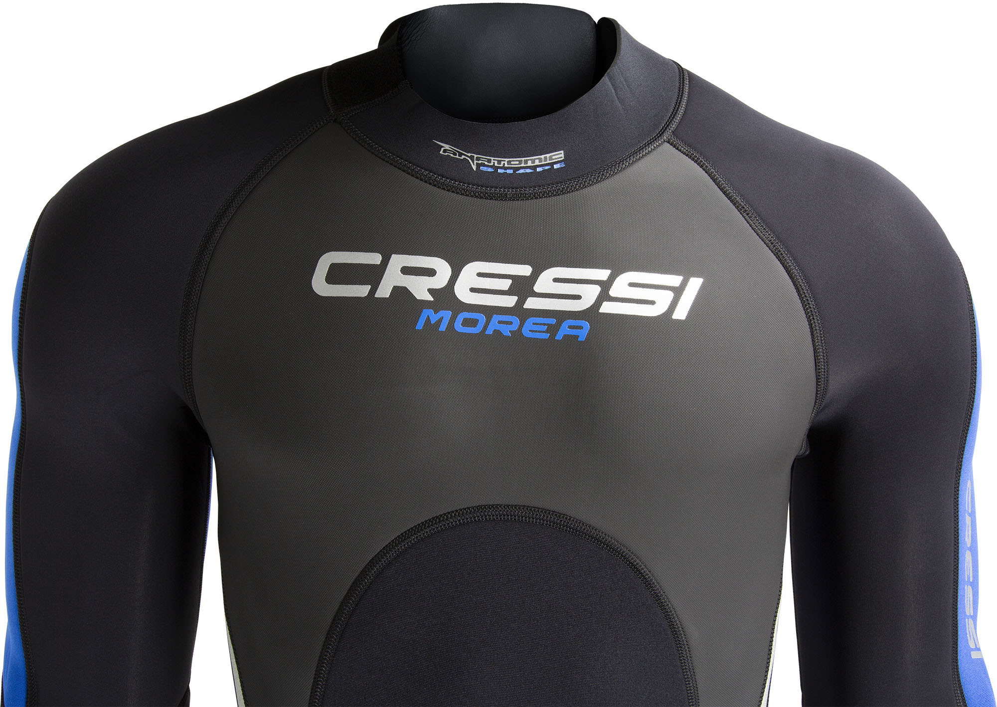 Cressi MOREA MAN MONOPIECE WETSUIT BLACK/BLUE 3mm XL/5 - Image 3
