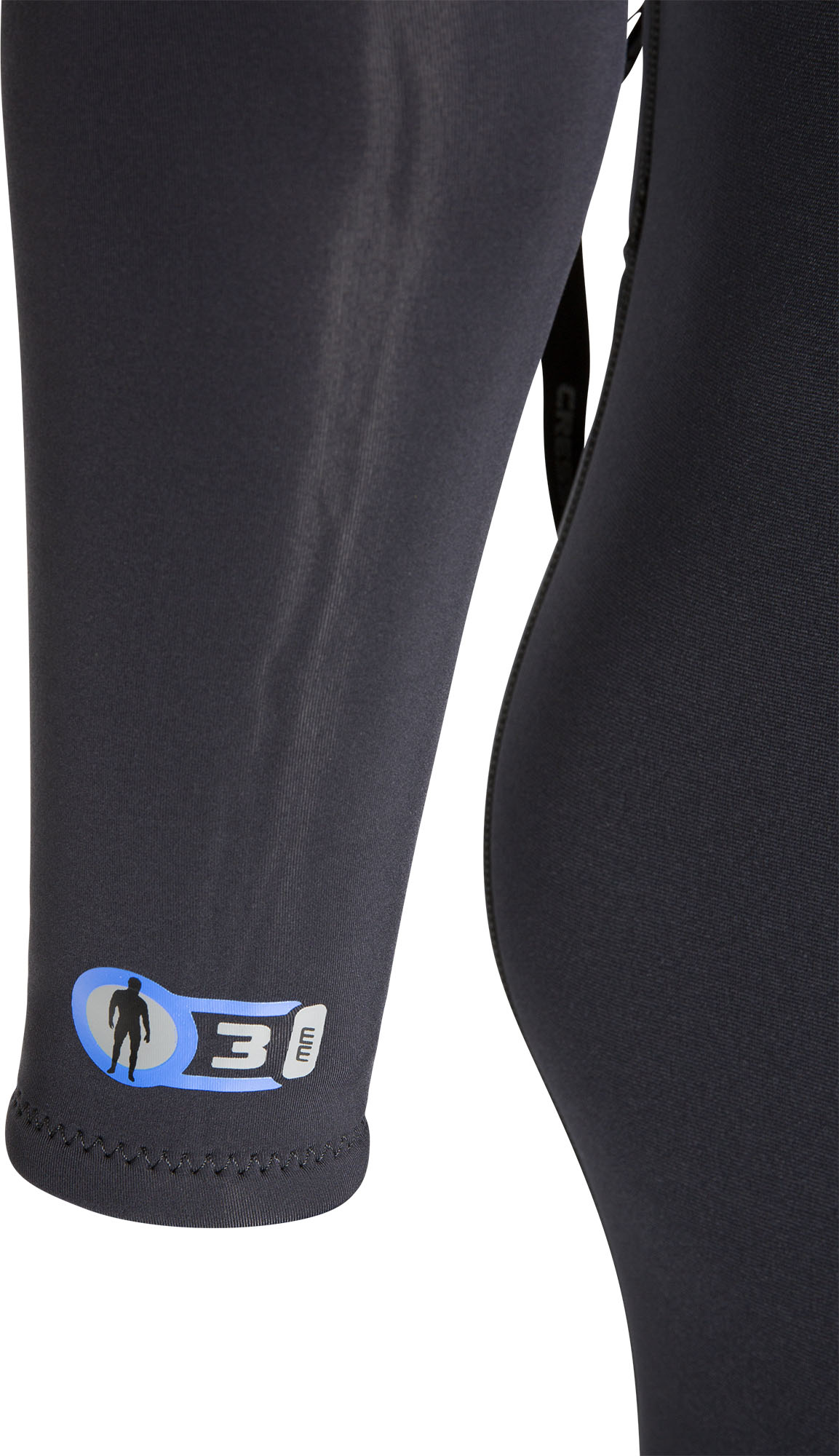 Cressi MOREA MAN MONOPIECE WETSUIT BLACK/BLUE 3mm XL/5 - Image 6