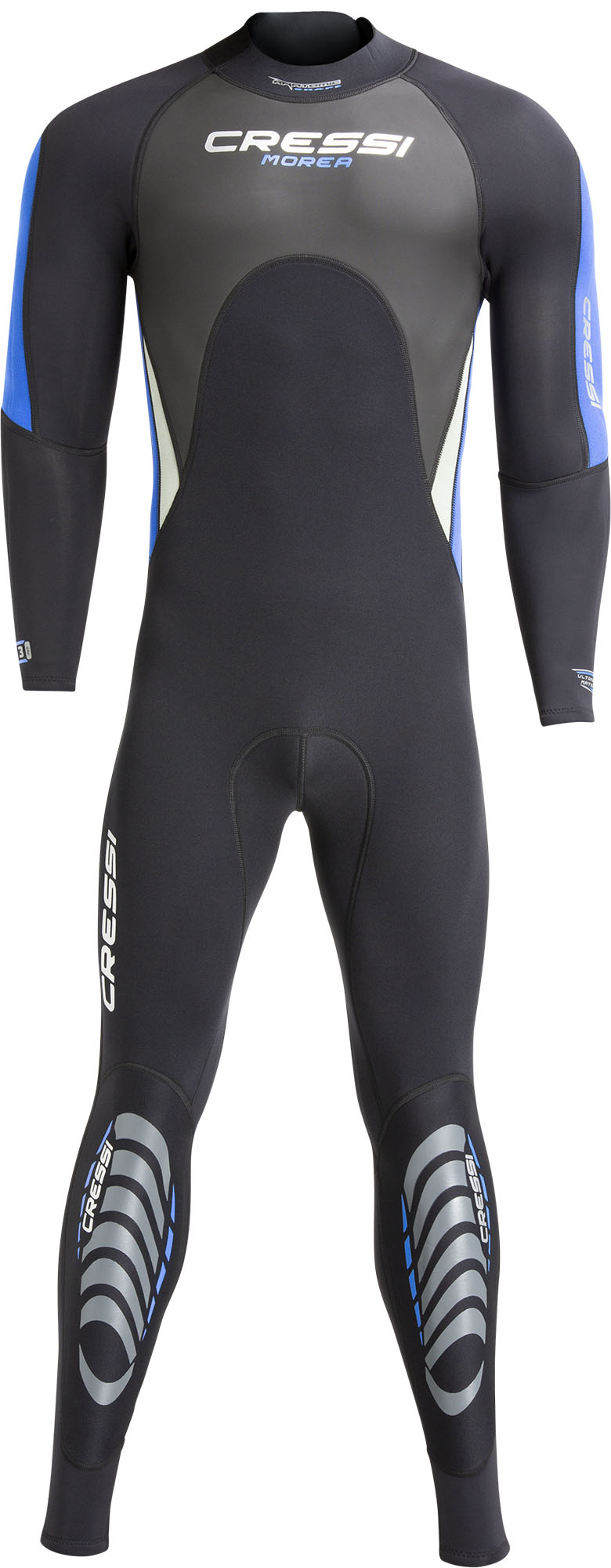 Cressi MOREA MAN MONOPIECE WETSUIT BLACK/BLUE 3mm L/4 - Image 2