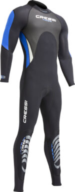Cressi MOREA MAN MONOPIECE WETSUIT BLACK/BLUE 3mm XL/5
