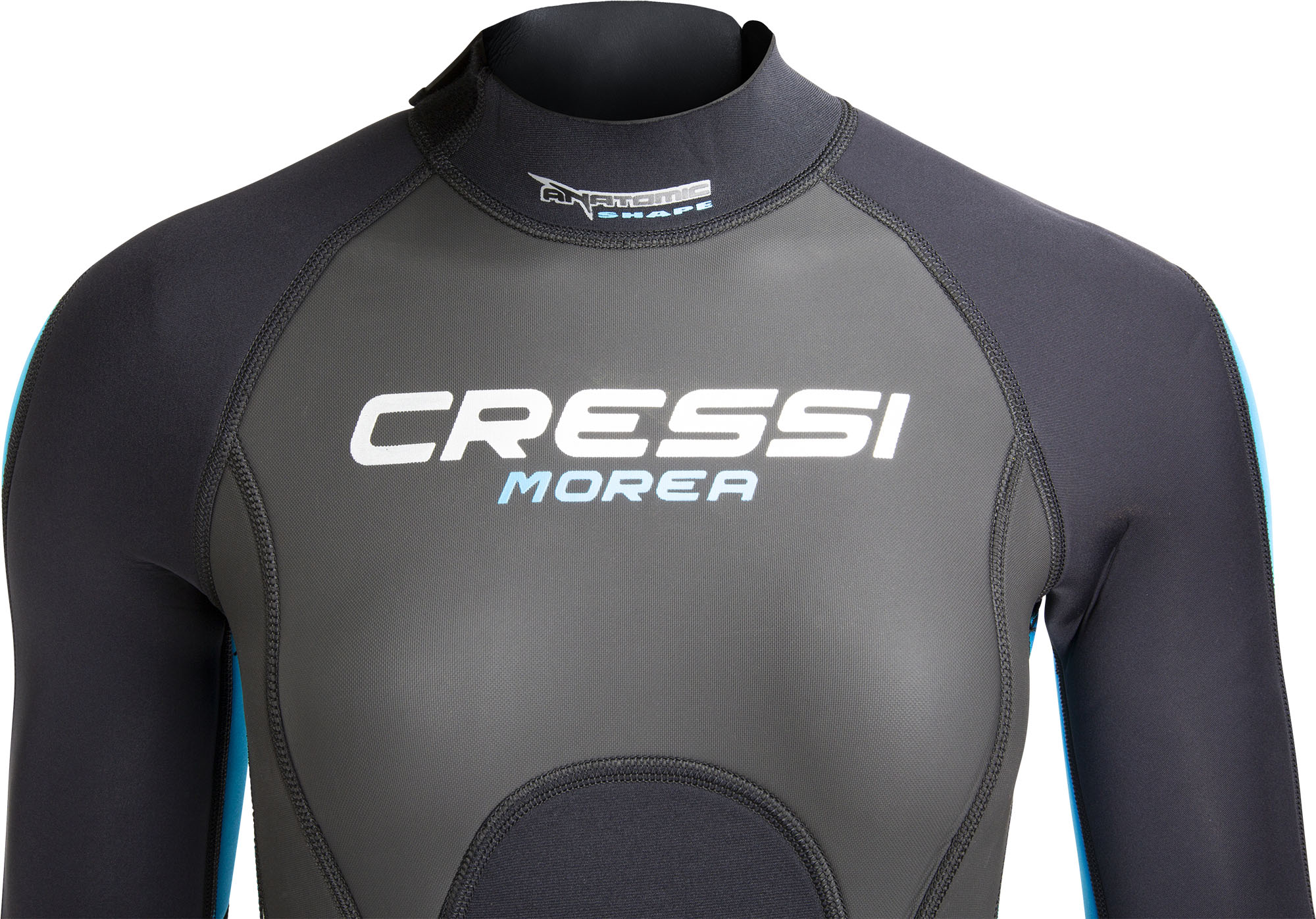 Cressi MOREA LADY MONOPIECE WETSUIT BLACK/TURQUOISE 3mm XS/1 - Image 8
