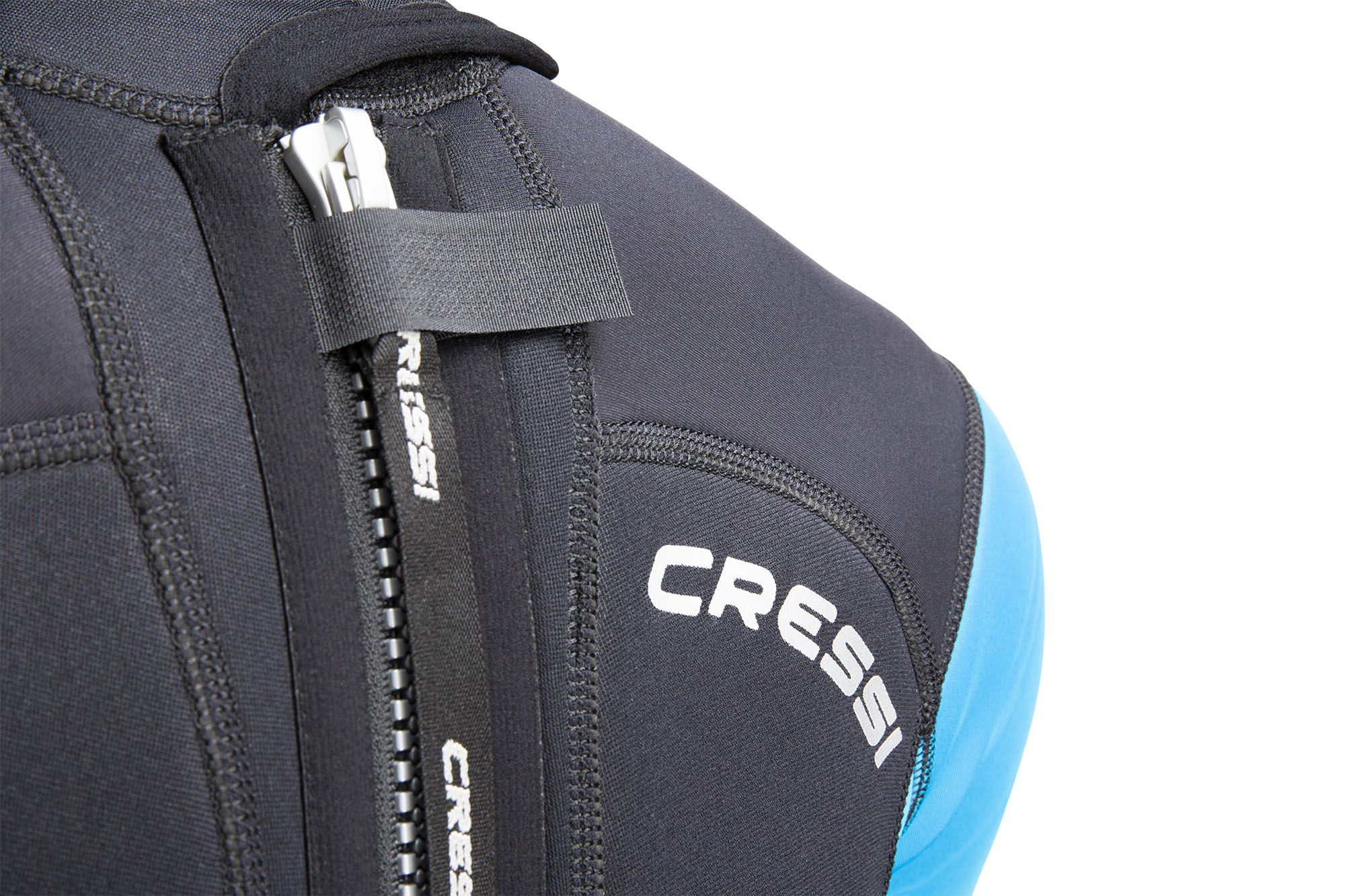 Cressi MOREA LADY MONOPIECE WETSUIT BLACK/TURQUOISE 3mm XS/1 - Image 9