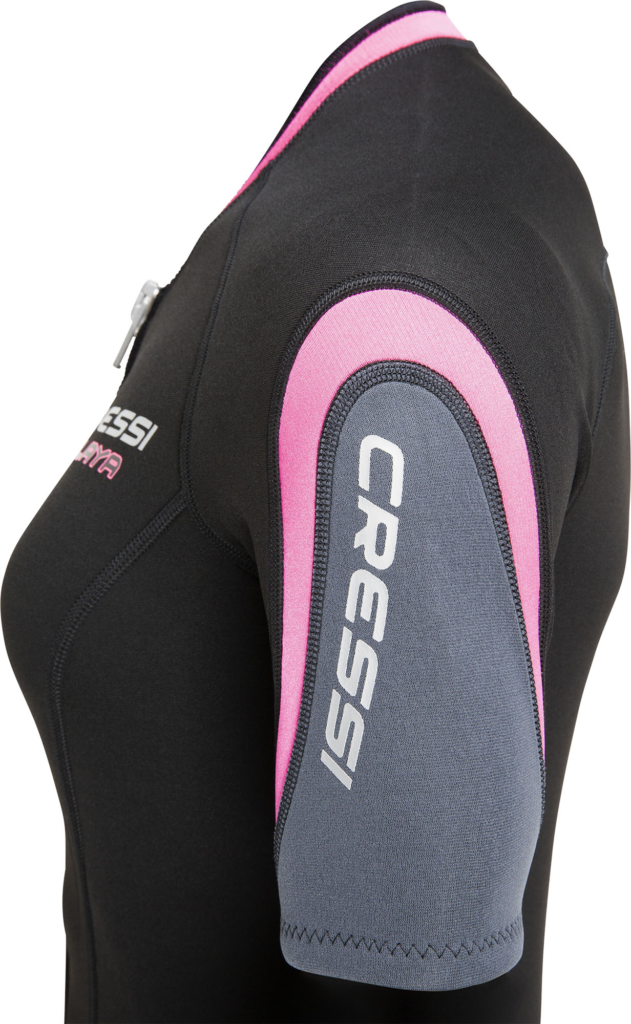 Cressi PLAYA LADY SHORTY WETSUIT BLACK/PINK 2.5mm S/2 - Image 6