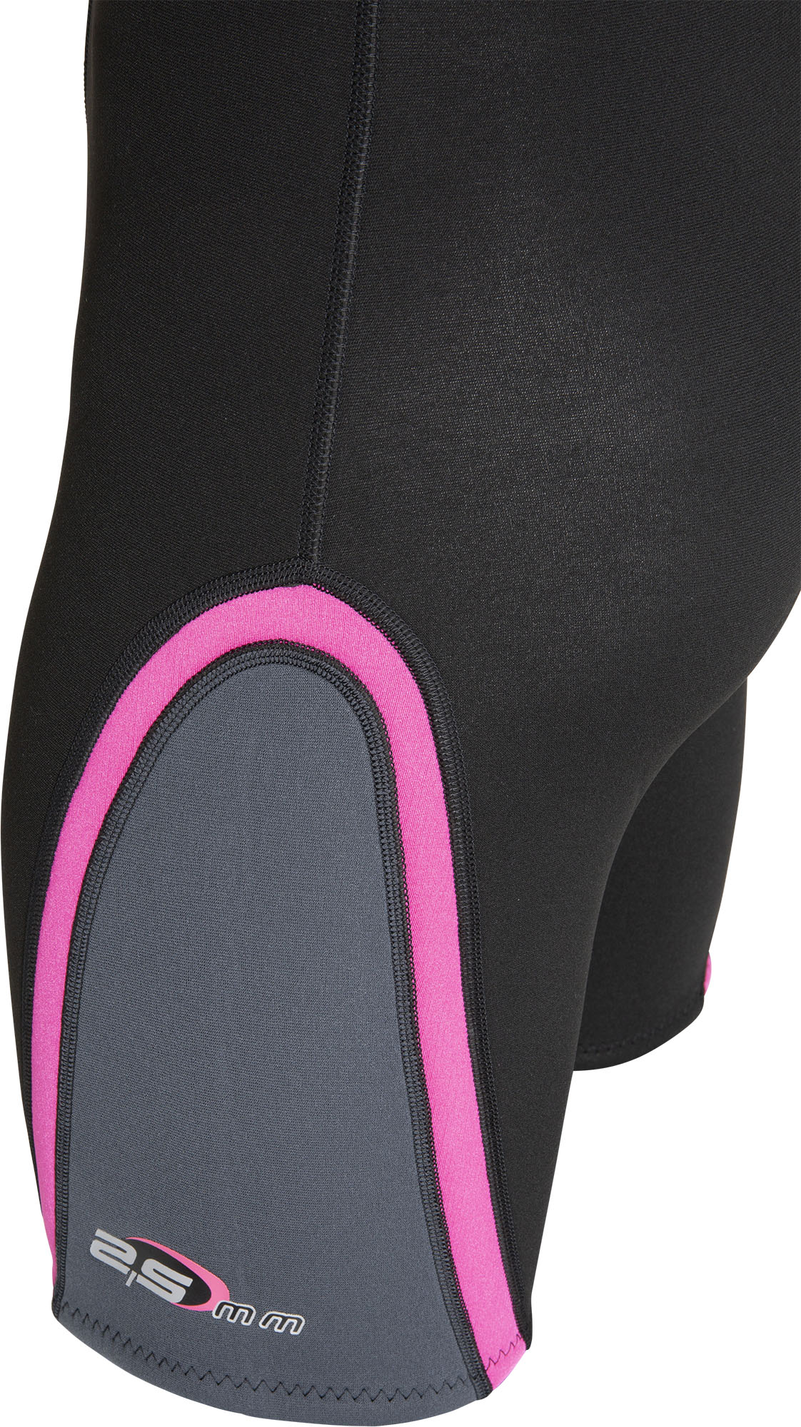 Cressi PLAYA LADY SHORTY WETSUIT BLACK/PINK 2.5mm L/4 - Image 8