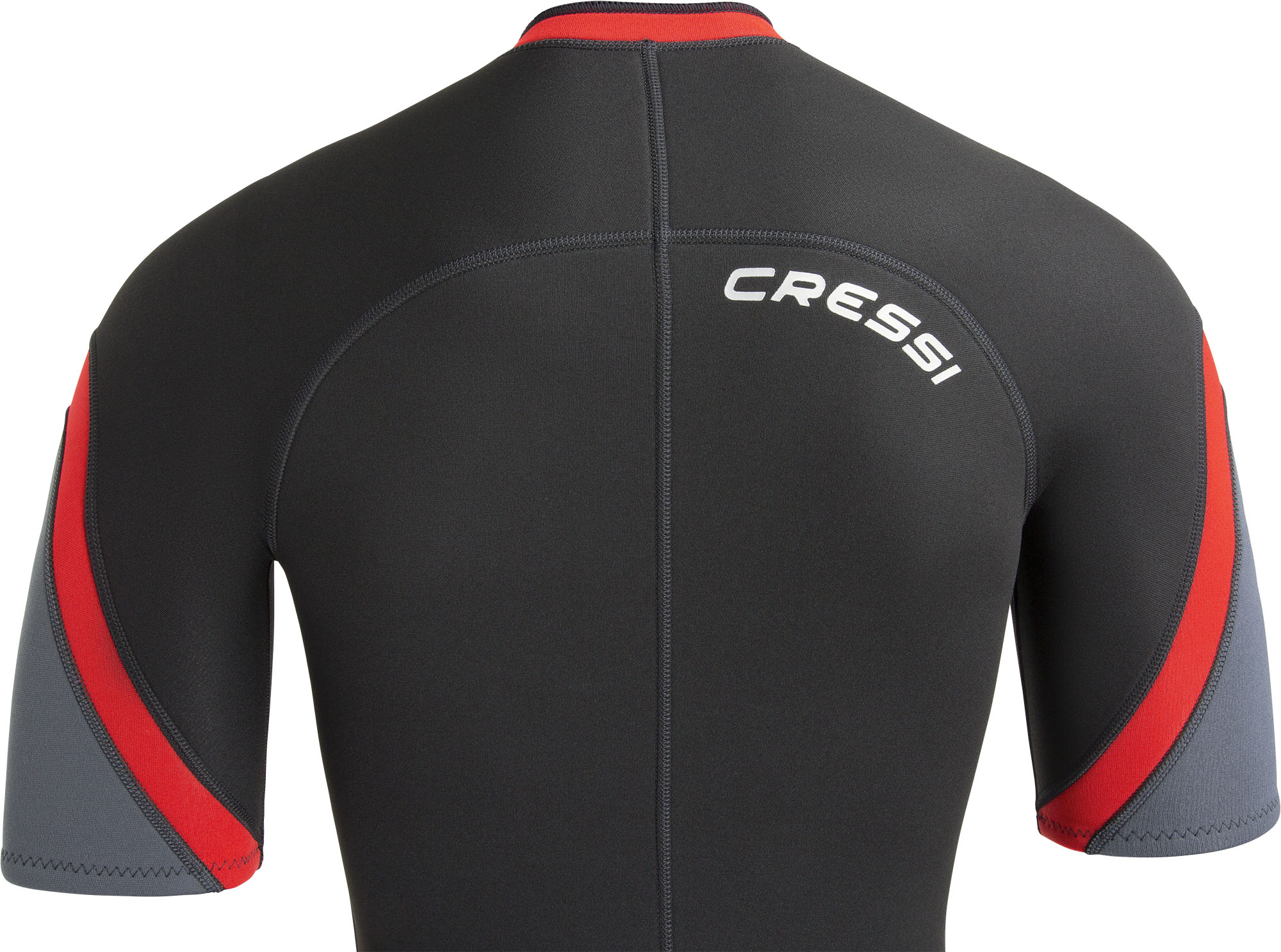 Cressi PLAYA MAN SHORTY WETSUIT BLACK/RED 2.5mm L/4 - Image 5