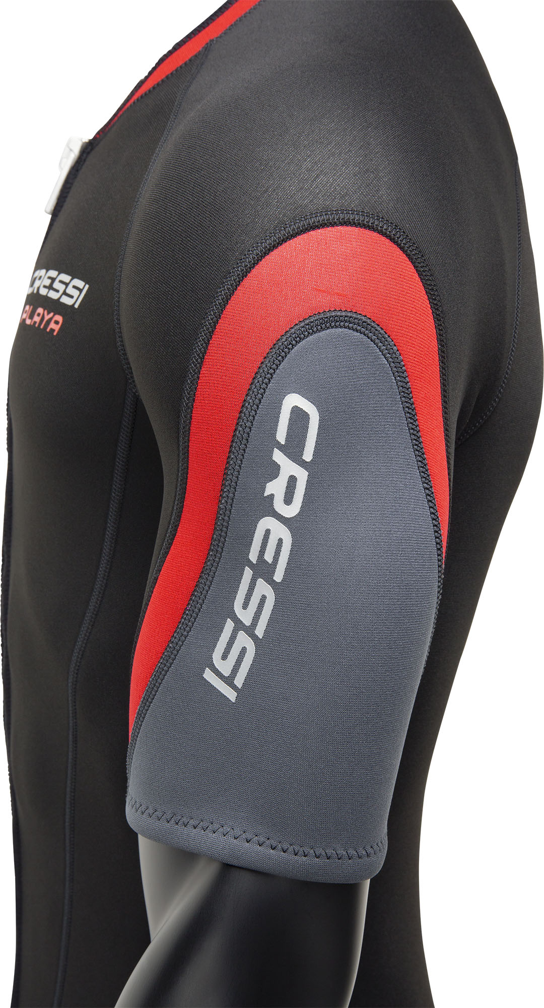 Cressi PLAYA MAN SHORTY WETSUIT BLACK/RED 2.5mm L/4 - Image 7